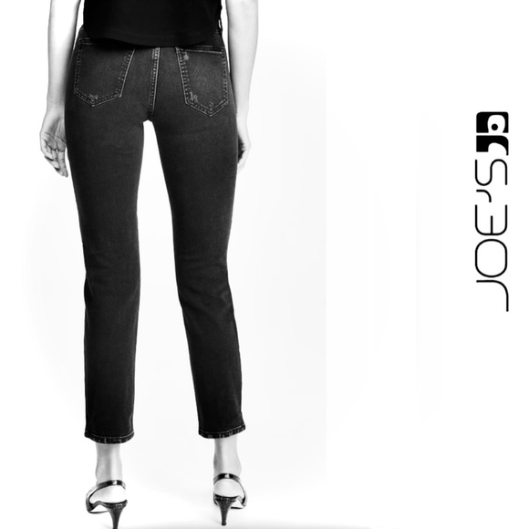 JOES JEANS | 26 | Milla High Rise Straight Ankle Distressed Nova Charcoal NWOT - Picture 15 of 15